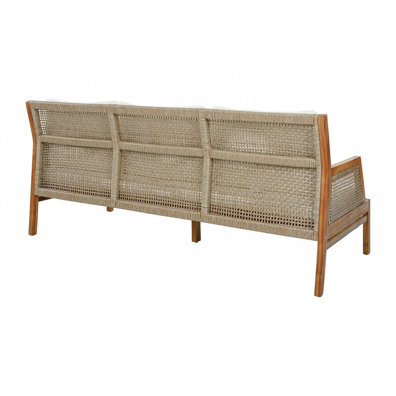 3 Piece Acacia Wood Patio Furniture Set with Coffee Table by HouseOfZazla