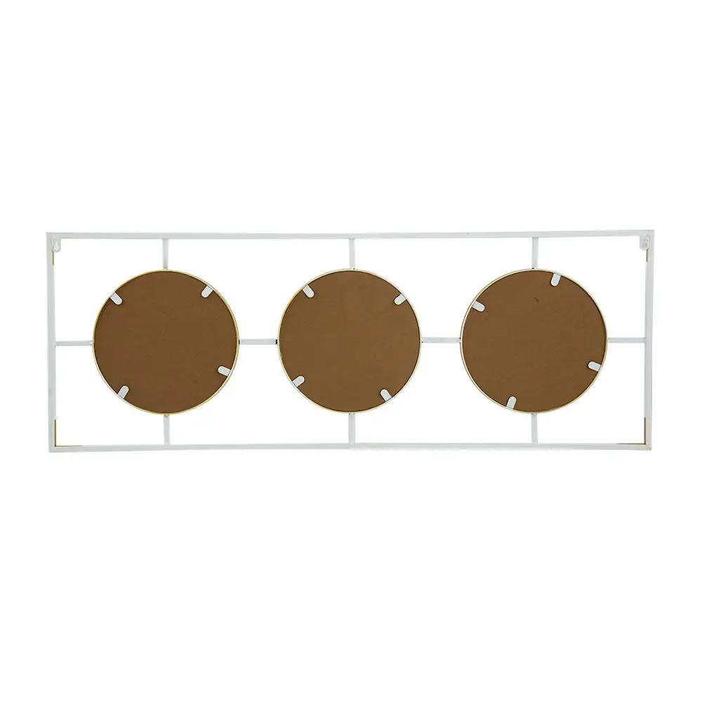 3 Mirror Piece Wall Mirror InRectangular Frame, Home Wall Decor For Bedroom Living Room by HouseOfZazla