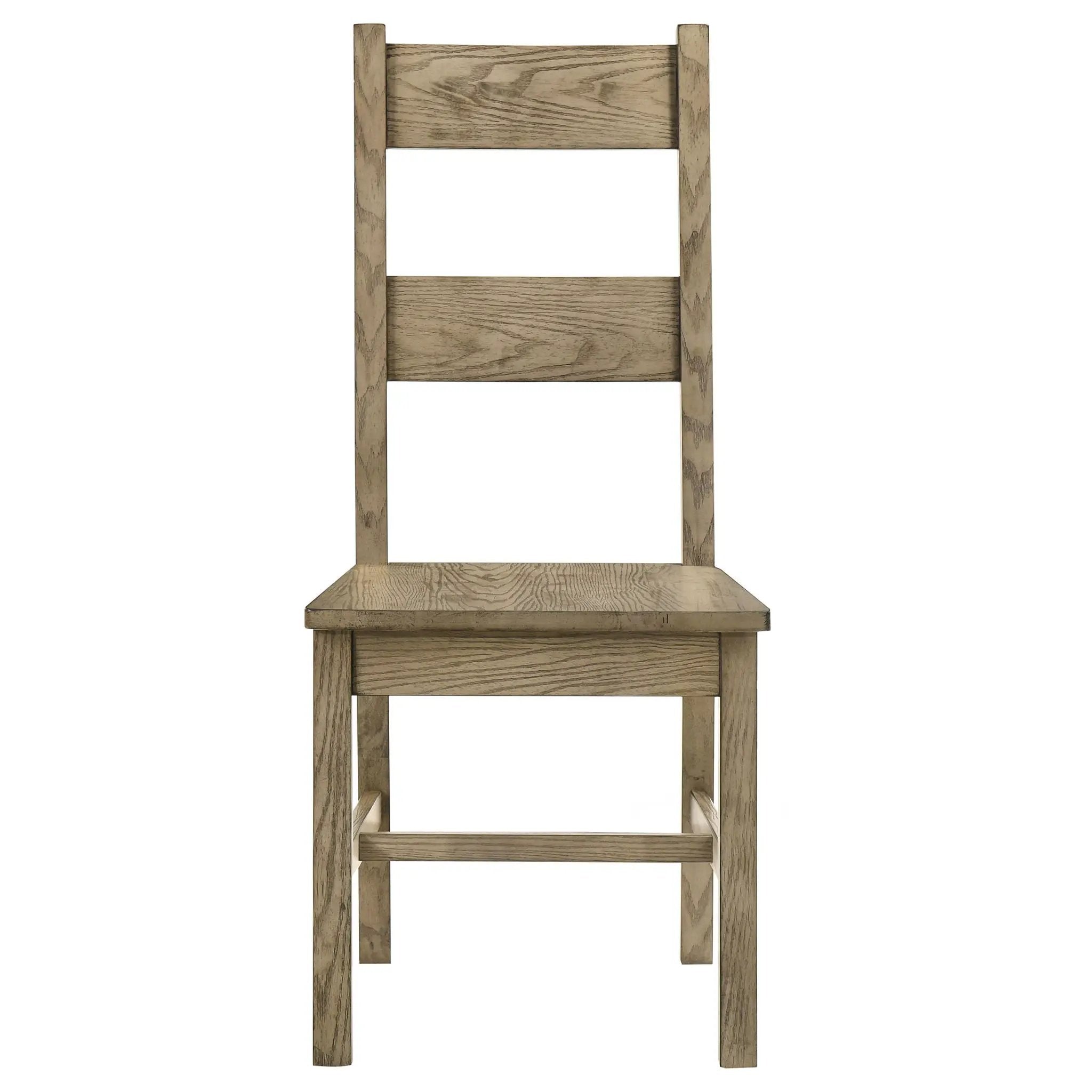 Cardova Solid Wood Dining Side Chair Vineyard Oak (Set of 2) by Unique Piece Furniture