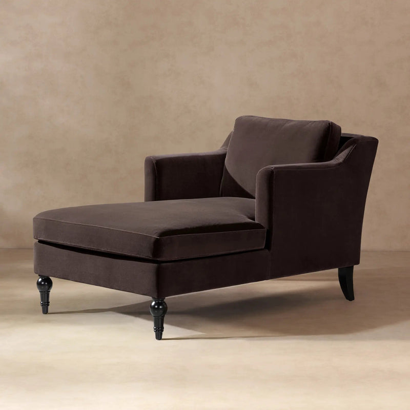 Josephine 60" Upholstered Chaise Lounge, Deep by HouseOfZazla