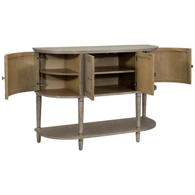 Bedford - Accent Cabinet With Lower Shelf - Natural by HouseOfZazla