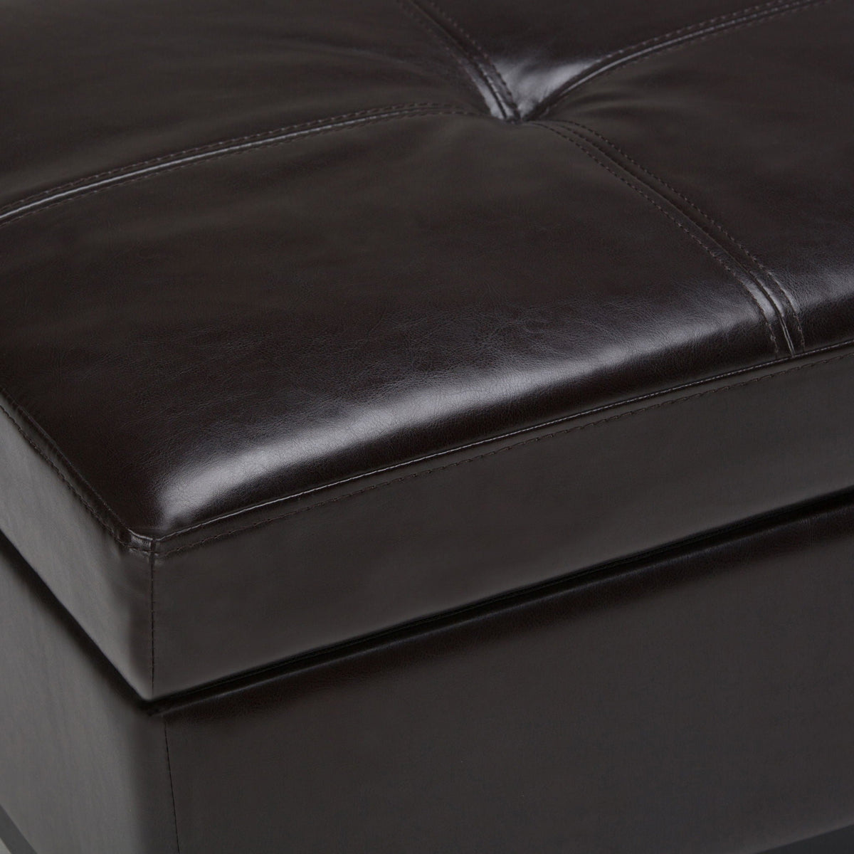 Oregon - Contemporary Storage Ottoman Bench With Tray, photo 30 of 38