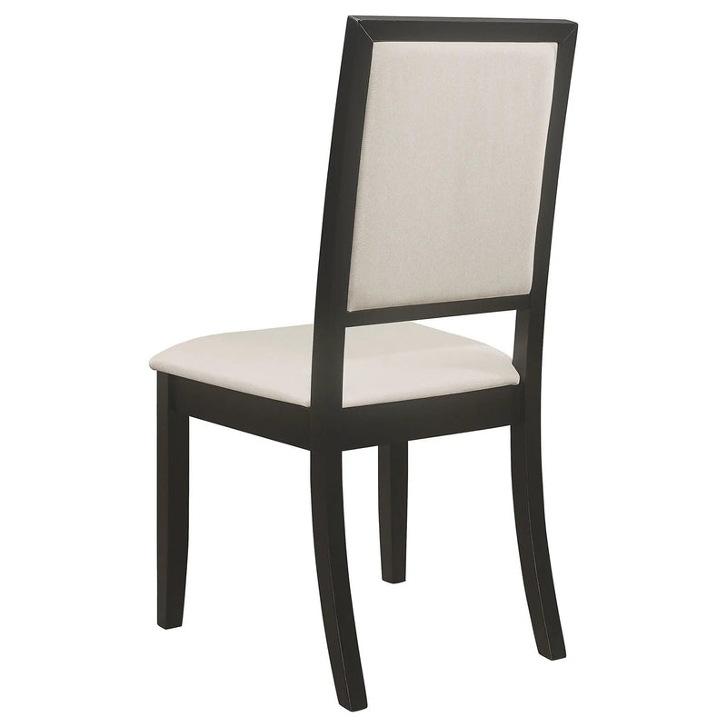 Louise 7-piece Rectangular Extension Leaf Dining Set Black by Unique Piece Furniture