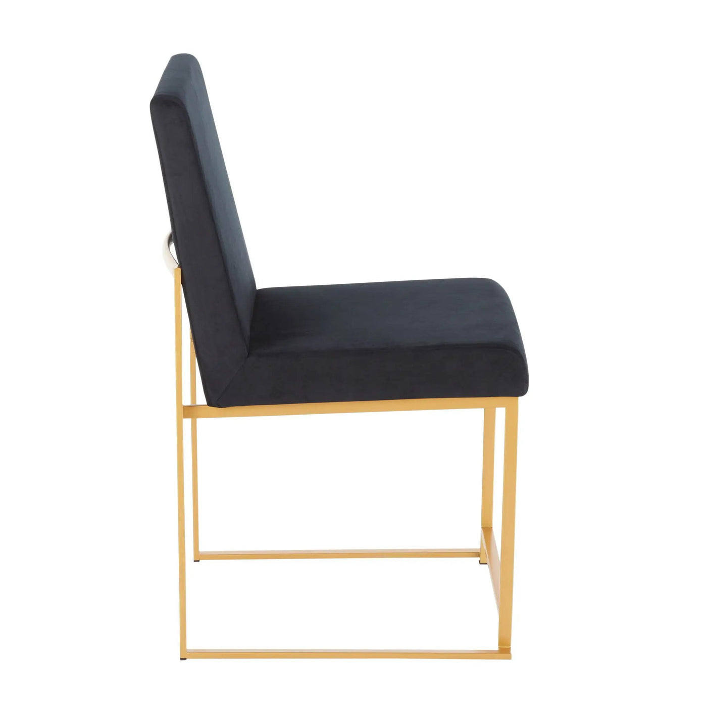 Fuji - Contemporary Stylish Frame, High Back Dining Chair (Set of 2) by HouseOfZazla