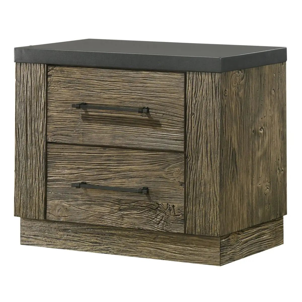 Lance - Nightstand - Tree Bark by Unique Piece Furniture