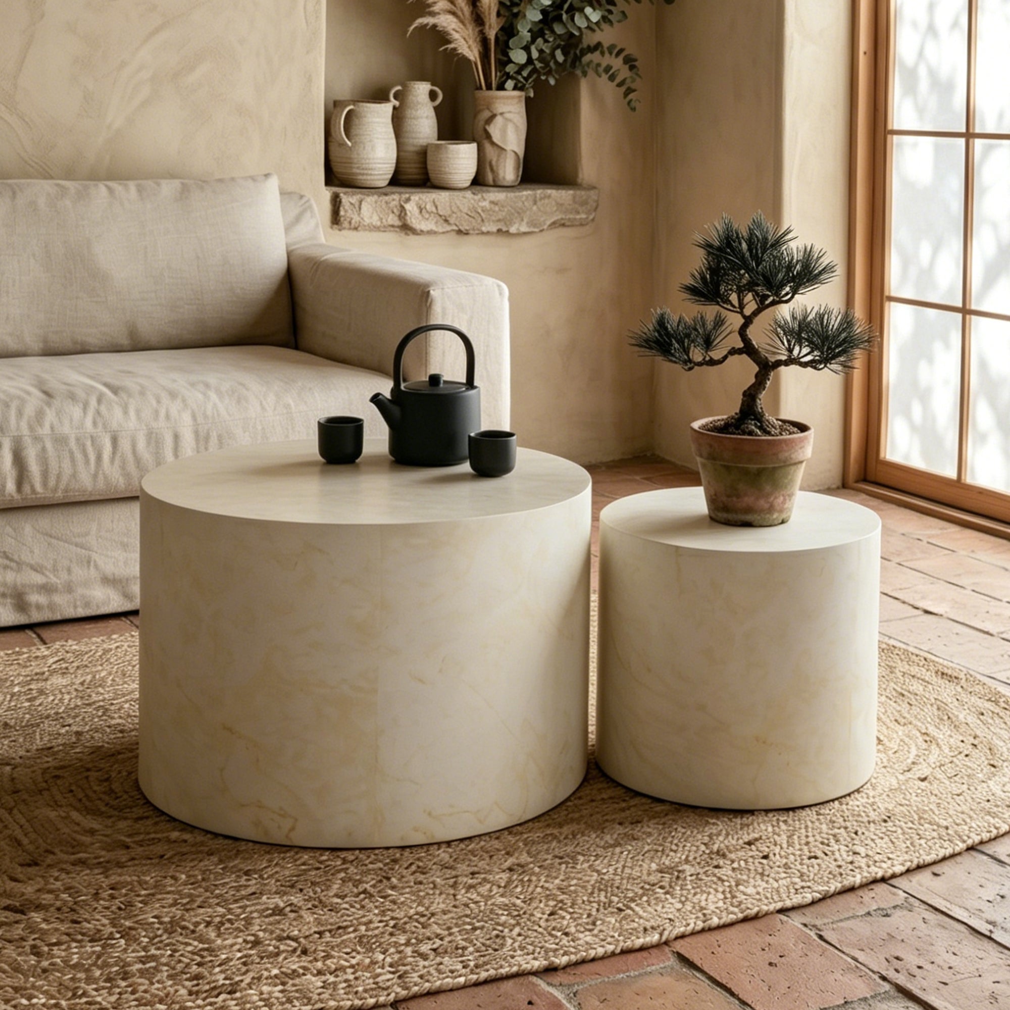 Set of 2 Nesting Tables by HouseOfZazla
