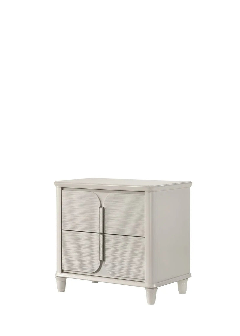 Laveda Nightstand - White by HouseOfZazla