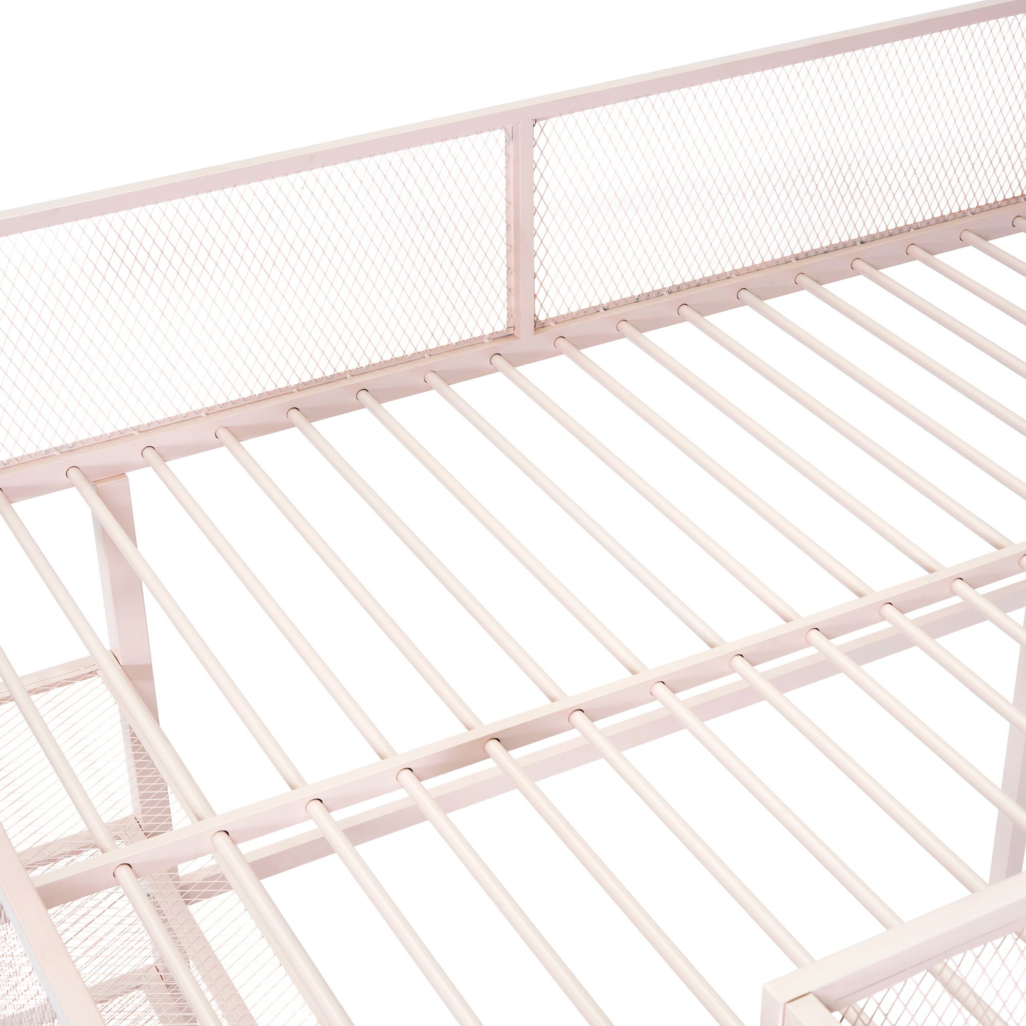 Loft Bed With 4 Tier Shelves And Storage by HouseOfZazla