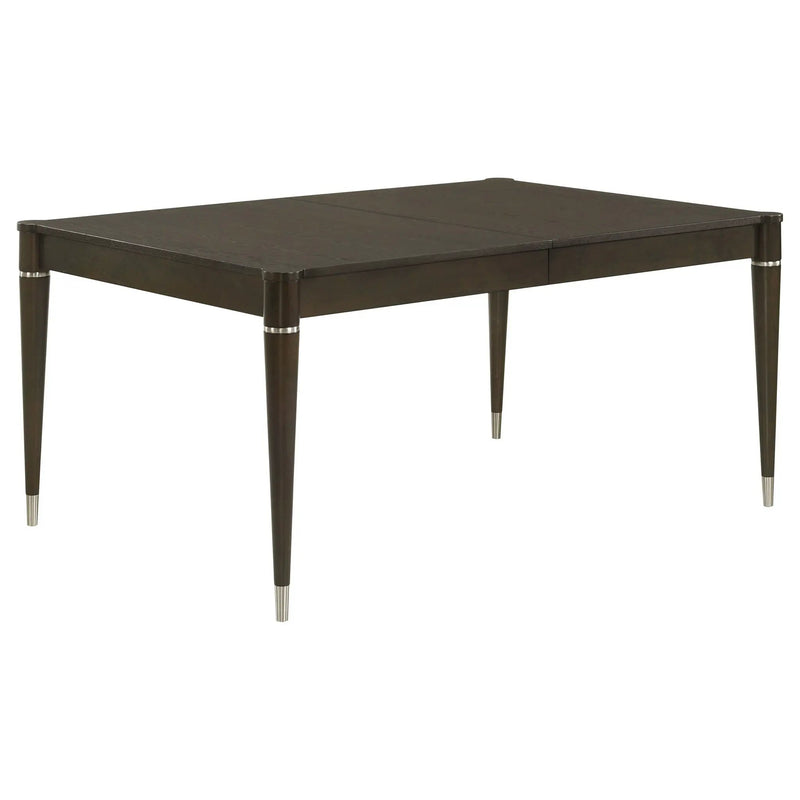 Reseda 81-inch Extension Leaf Dining Table Ash Brown by Unique Piece Furniture