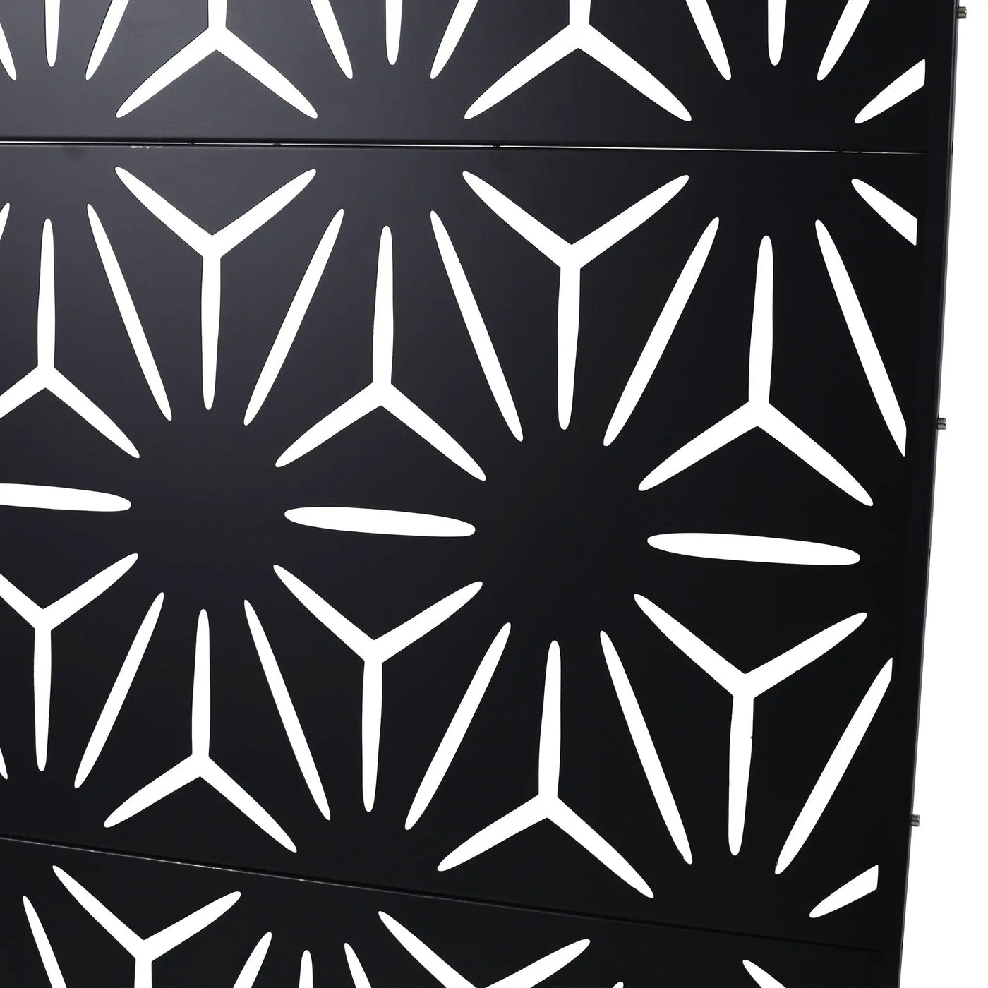 Outdoor & Indoor Metal Privacy Screen, Freestanding Decorative Panels by Unique Piece Furniture