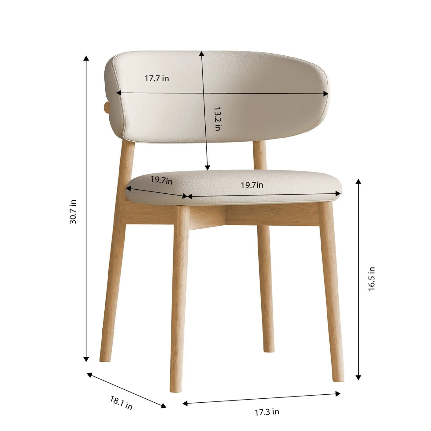 Mid-Century Modern Dining Chair (Set of 2) by HouseOfZazla
