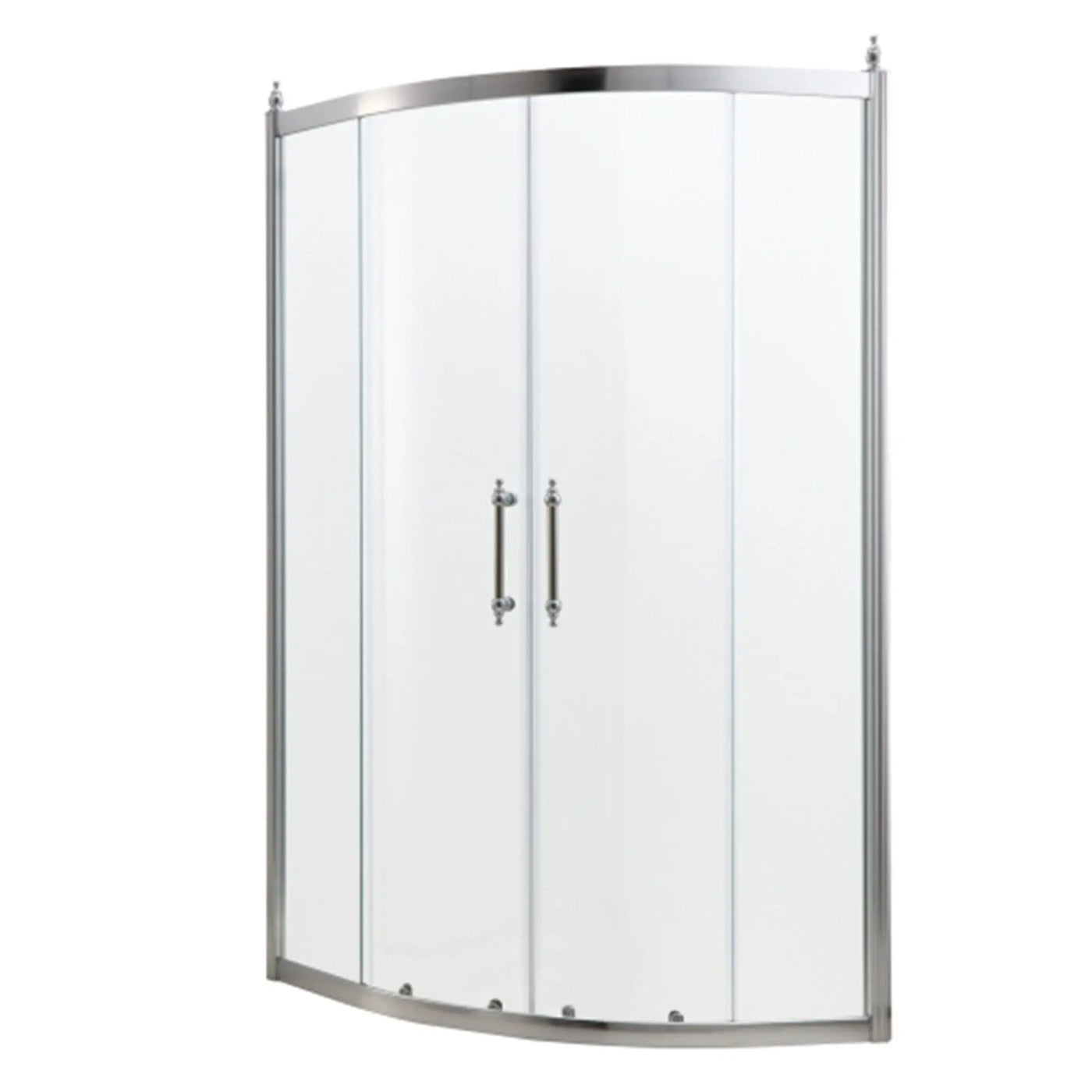Framed Tub Shower Enclosure with Clear Tempered Glass by HouseOfZazla