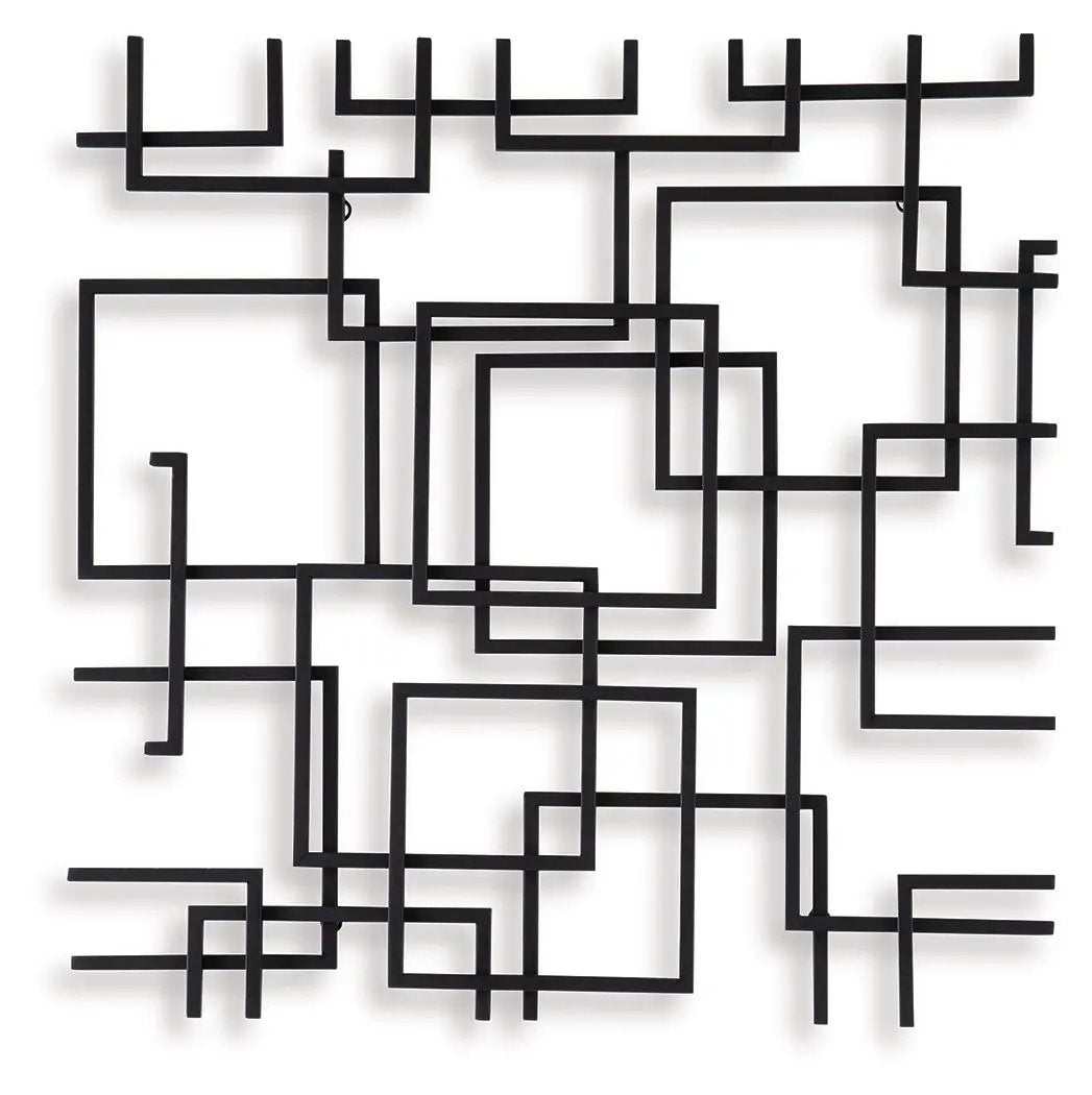 Aadanton - Wall Decor - Black by Unique Piece Furniture