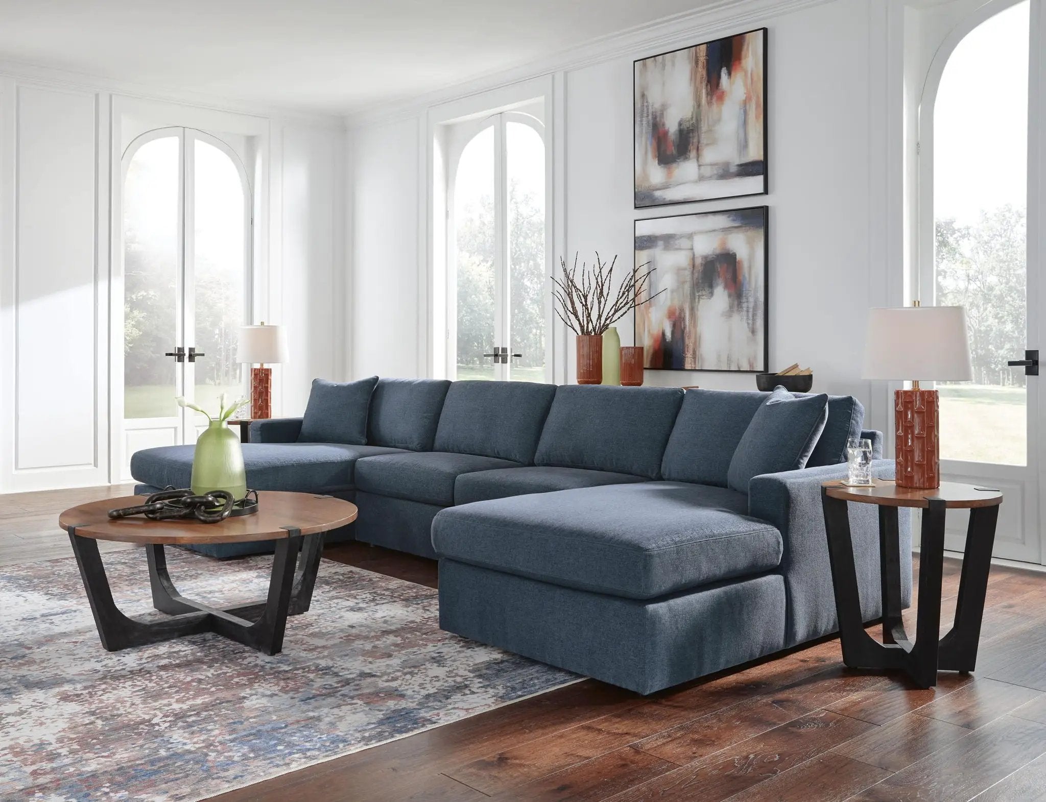 Modmax - Sectional - Ink by Unique Piece Furniture