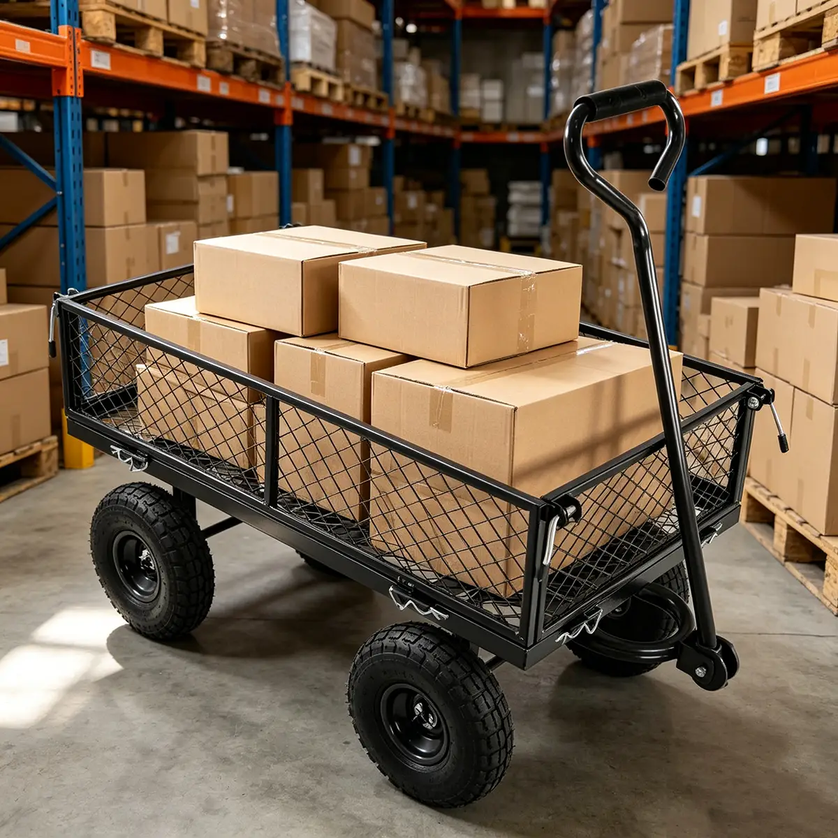 Wagon Cart Garden Cart Trucks Make It Easier to Transport Firewood by HouseOfZazla
