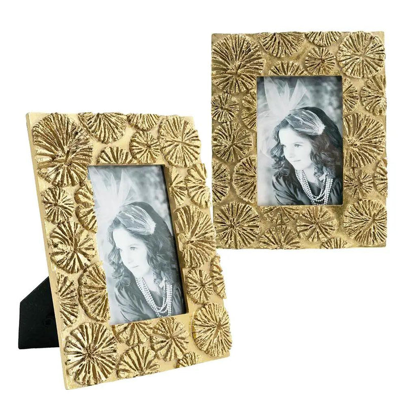 Photo Frame, Opening (Set of 2) - Gold by Unique Piece Furniture