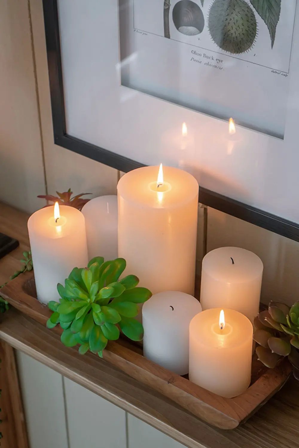Unscented Soy Wax Candle (Set of 2) by HouseOfZazla