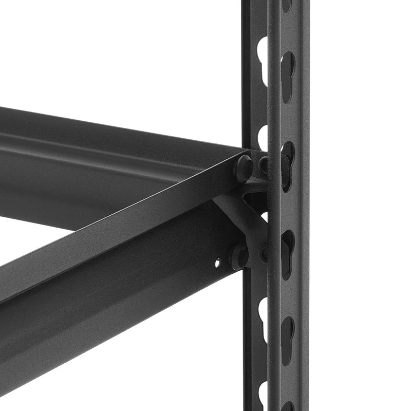 Storage Shelves, 5-Tier Adjustable, 2000 lbs Capacity, Heavy Duty Garage Storage Shelving Unit, Metal Utility Rack Shelf, for Garage Warehouse Basement Kitchen, 48.35" W x 18.07" D x 71.38" H, photo 6 of 8