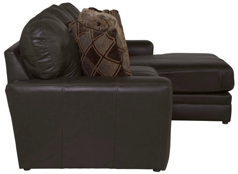 Denali - Italian Leather Match Sectional by Unique Piece Furniture
