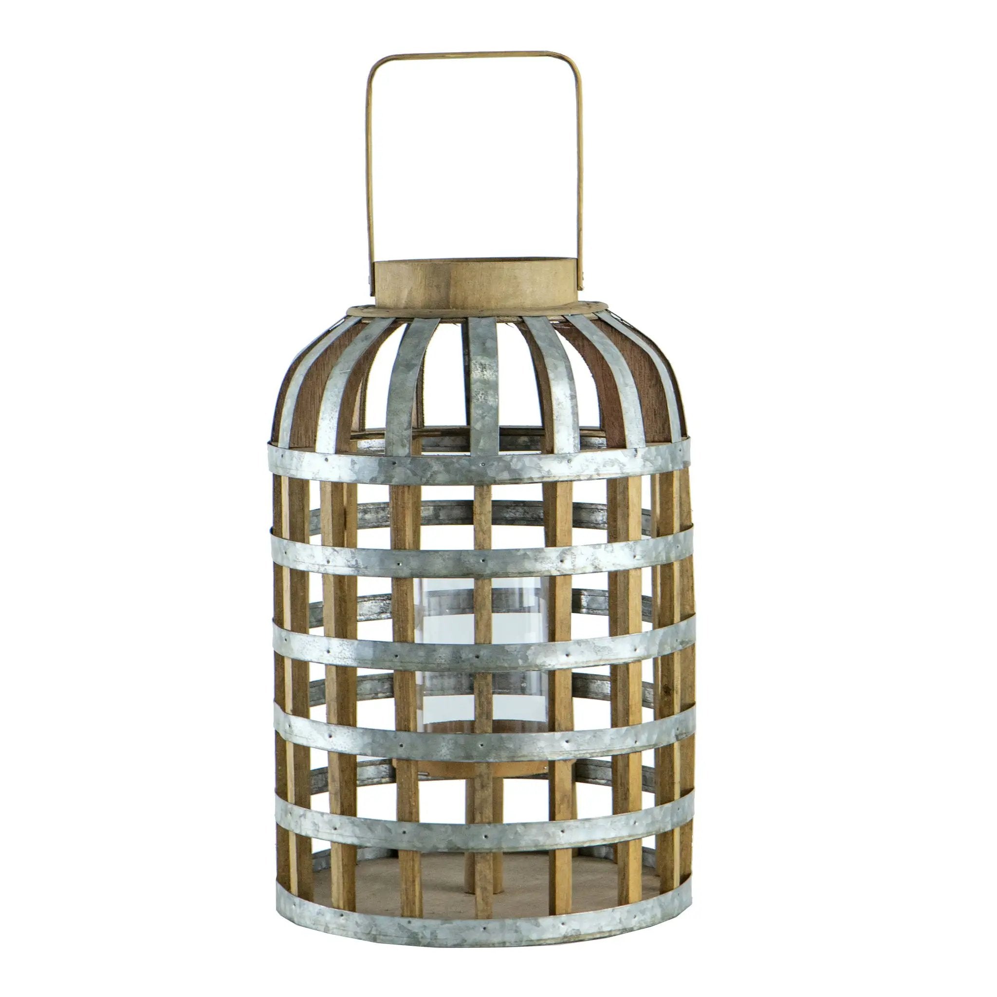 Decorative Lantern With Handle Wooden Lantern For Indoor Outdoor Home Garden Wedding by HouseOfZazla