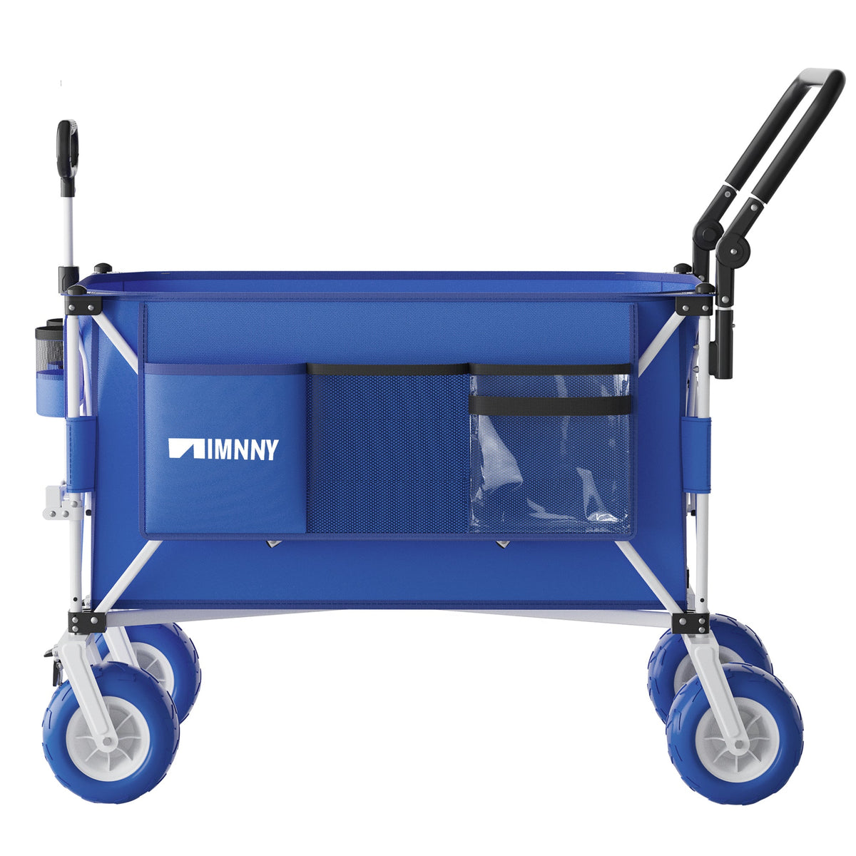 Multi-Functional Folding Wagon Cart with Rotating Handle - Steel, photo 3 of 8