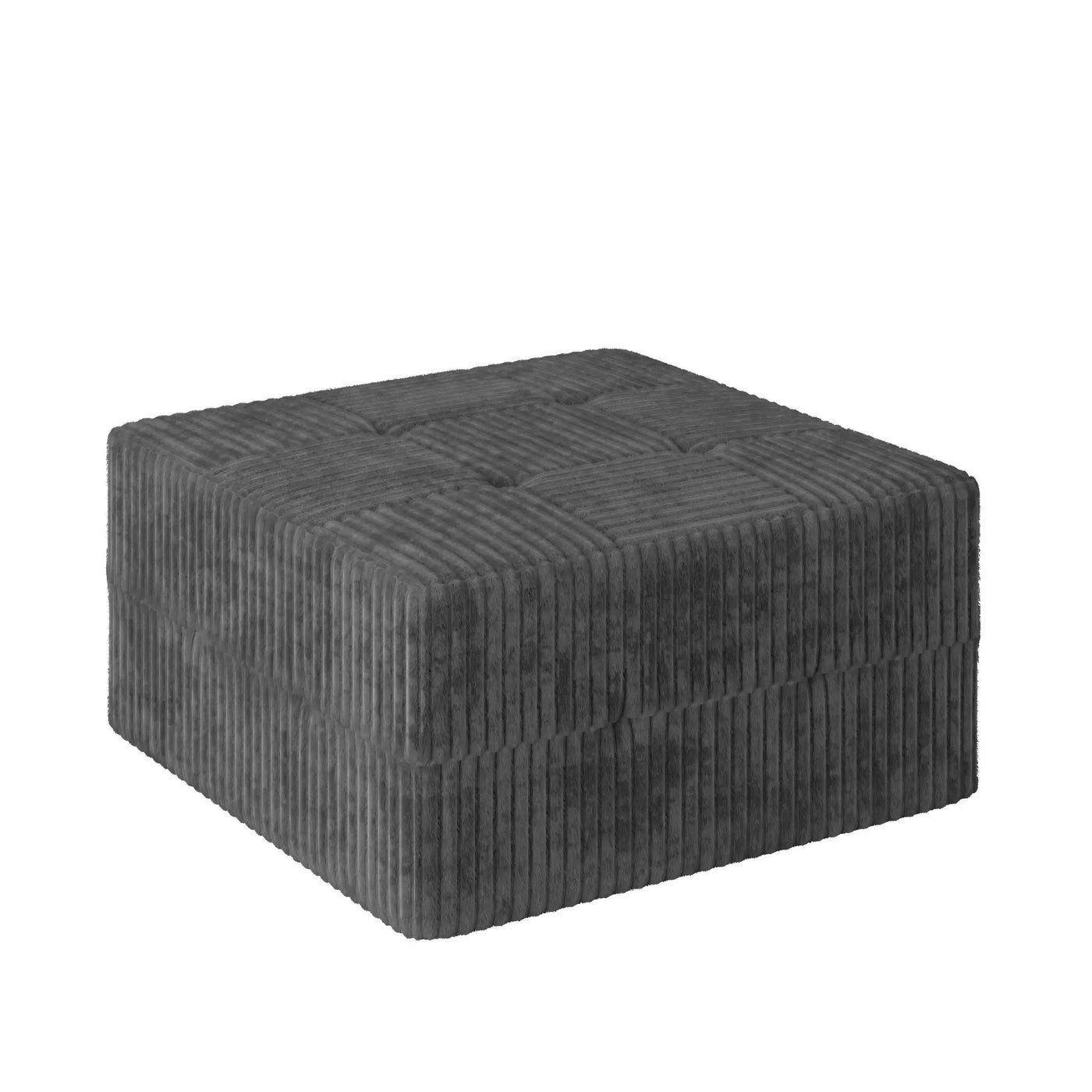 Modern Minimalist Ottoman Sofa Compressed Sectional Couch Sleeper by HouseOfZazla