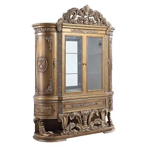 Constantine - Curio - Gold by Unique Piece Furniture