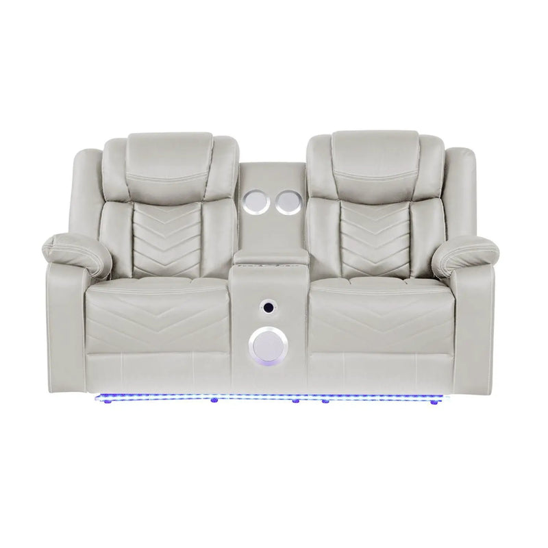 Challenger LED Power Recliner Set