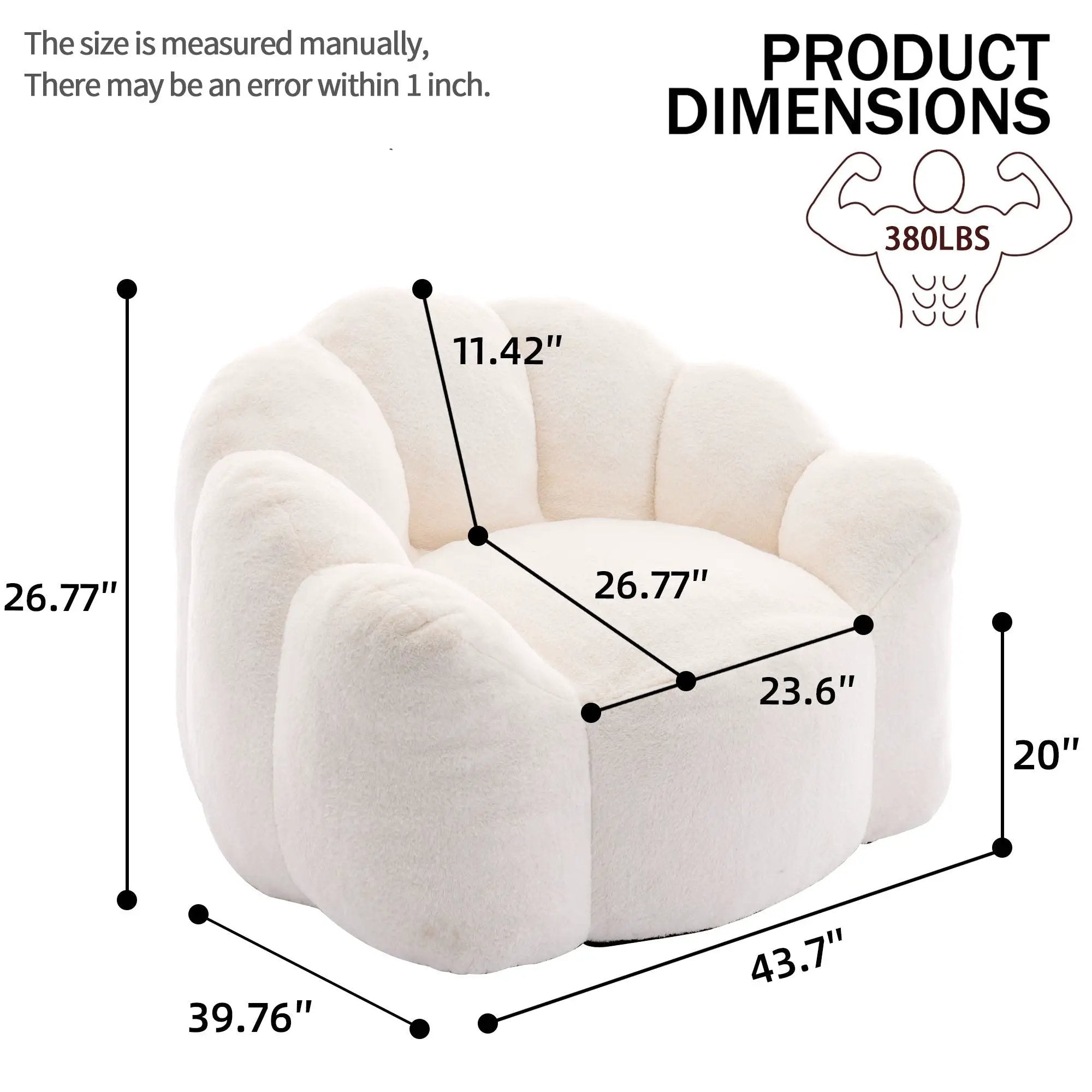 Lotus Style Compression Sofa With Pull Ring by HouseOfZazla