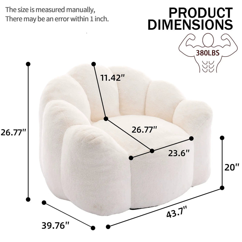 Lotus Style Compression Sofa With Pull Ring by HouseOfZazla