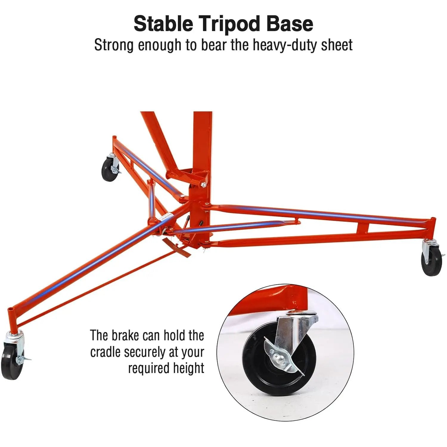 Drywall Lift 11FT - Heavy Duty Sheetrock Hoist by HouseOfZazla