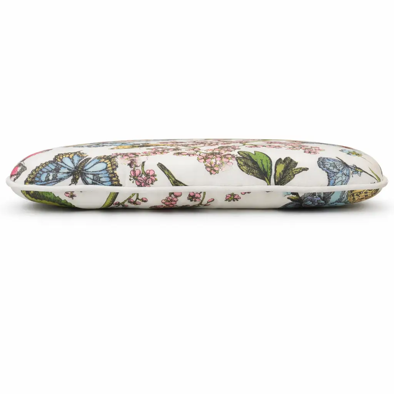 Outdoor Patio Chair Cushions - Botanical Floral Print by HouseOfZazla