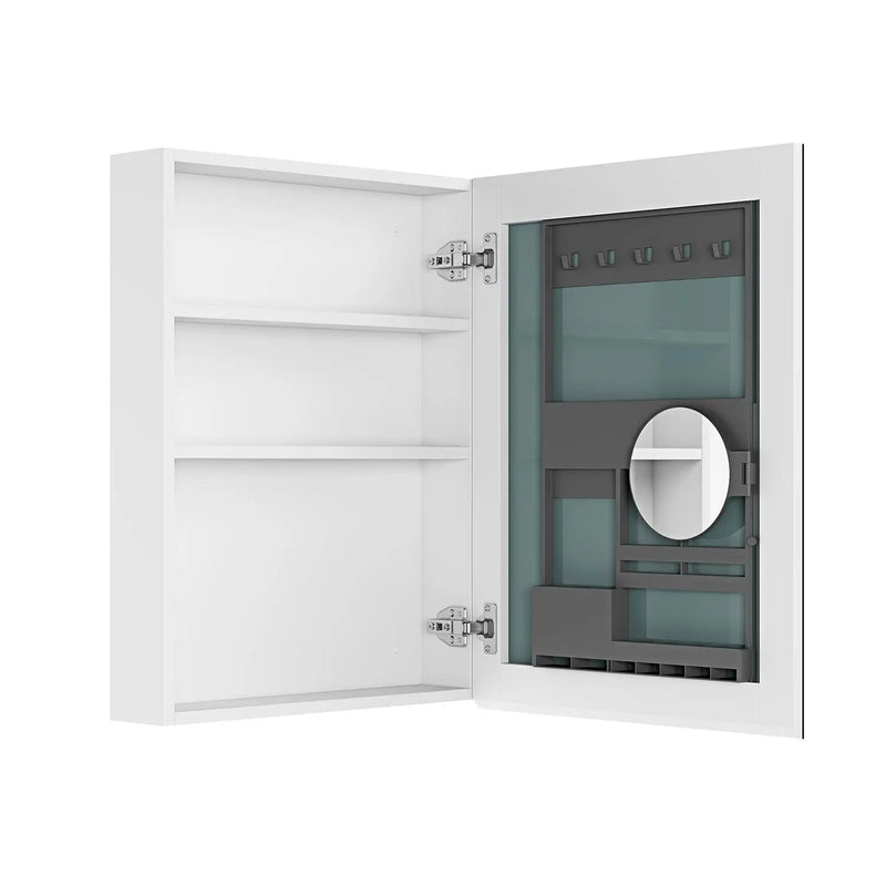 20'' W x 26'' H Frameless Mirror Medicine Cabinet by HouseOfZazla