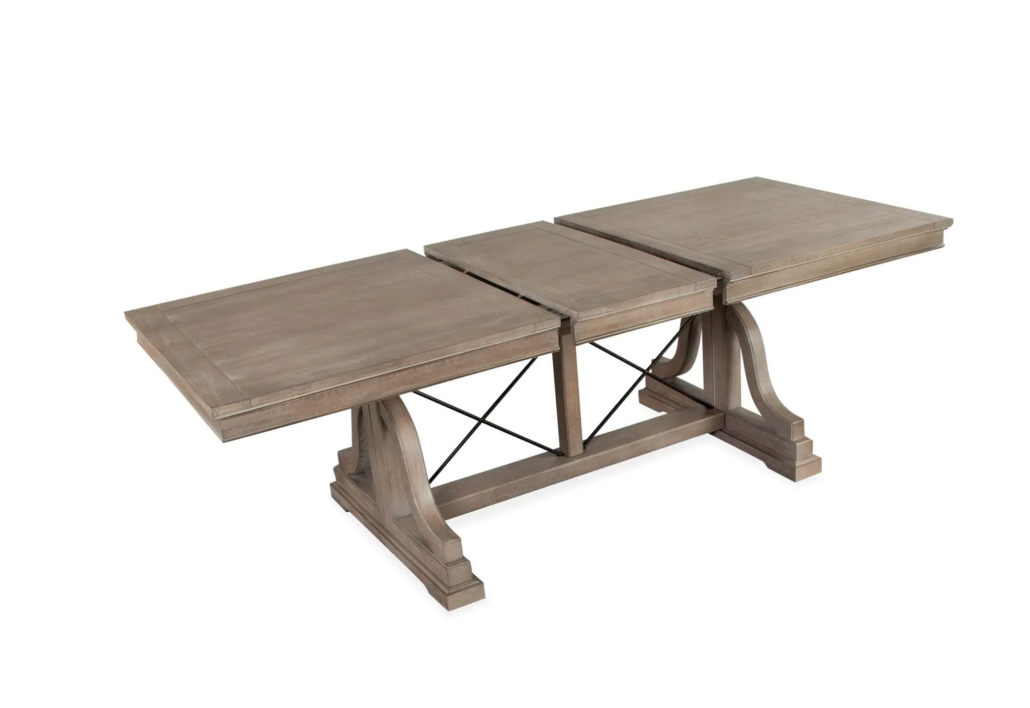 Paxton Place - Trestle Dining Table - Dovetail Gray by Unique Piece Furniture