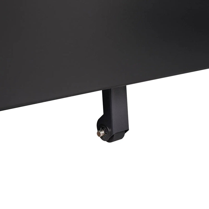 Contemporary 3 Drawer Mobile Filing Cabinet With Lock, Metal Office Storage For Legal / Letter Size by Unique Piece Furniture