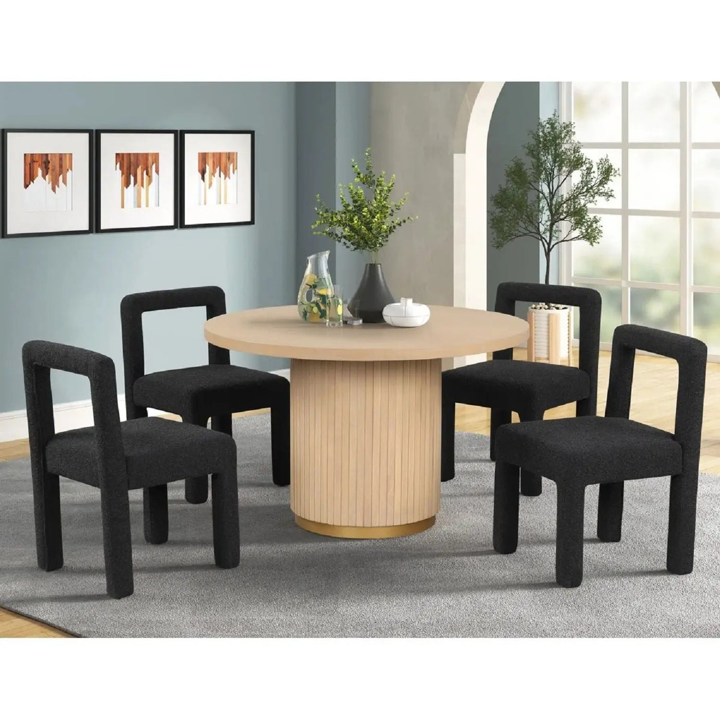 Dining Chairs With Square Open Back (Set of 2) by Unique Piece Furniture