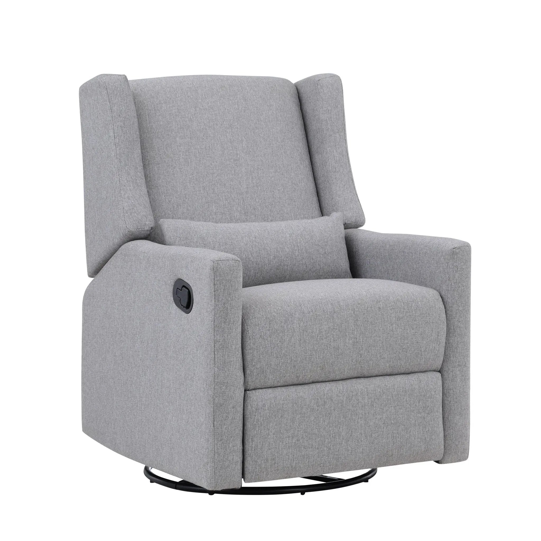 Pronto - Swivel Glider Recliner With Pillow by Unique Piece Furniture
