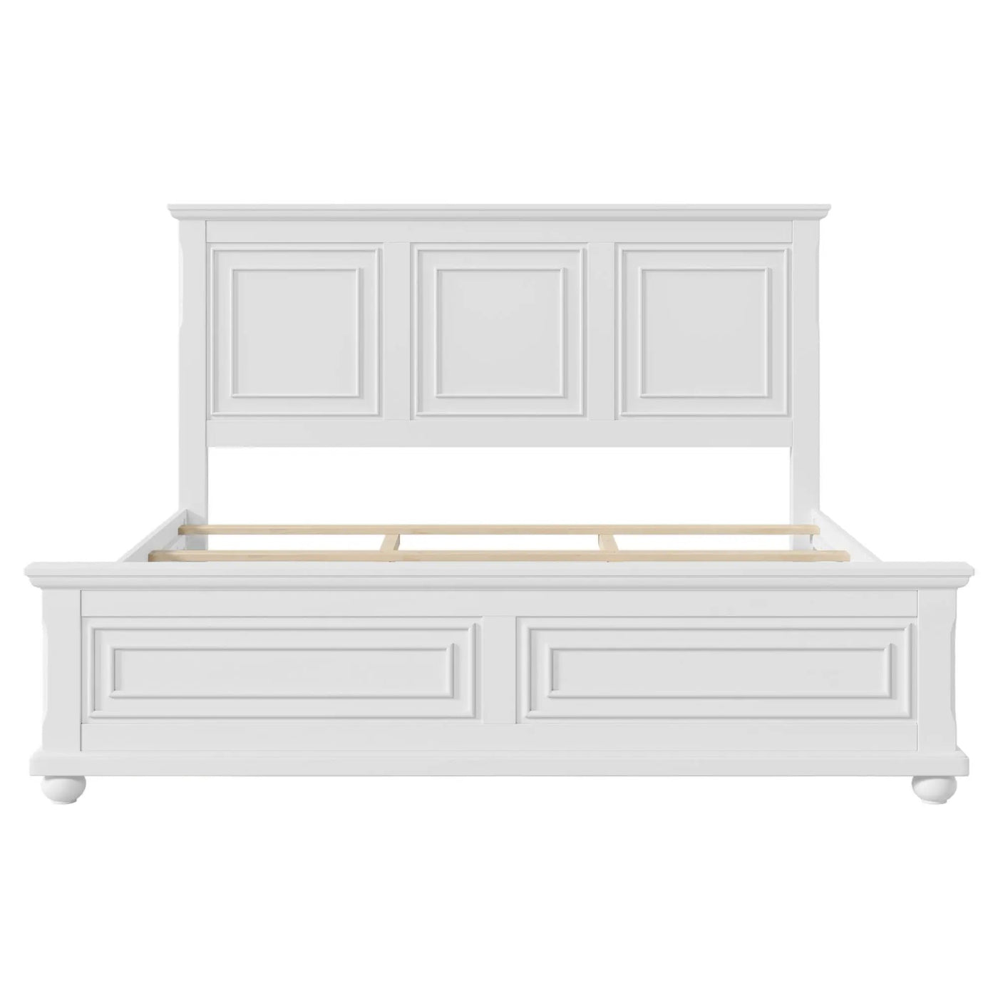Vintage Tall Headboard Bed by HouseOfZazla