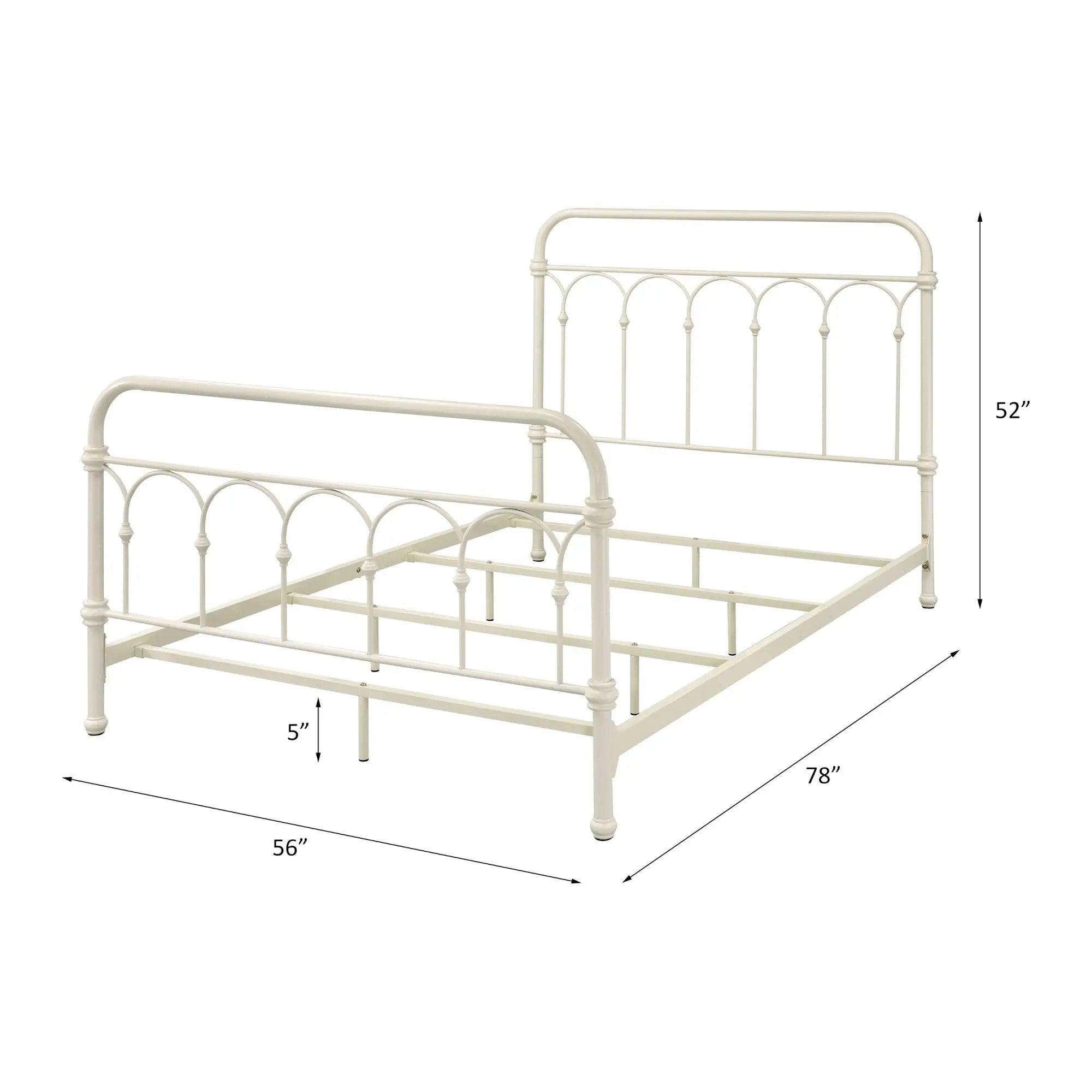 Citron Full Bed - Elegant Metal Panel Design by HouseOfZazla