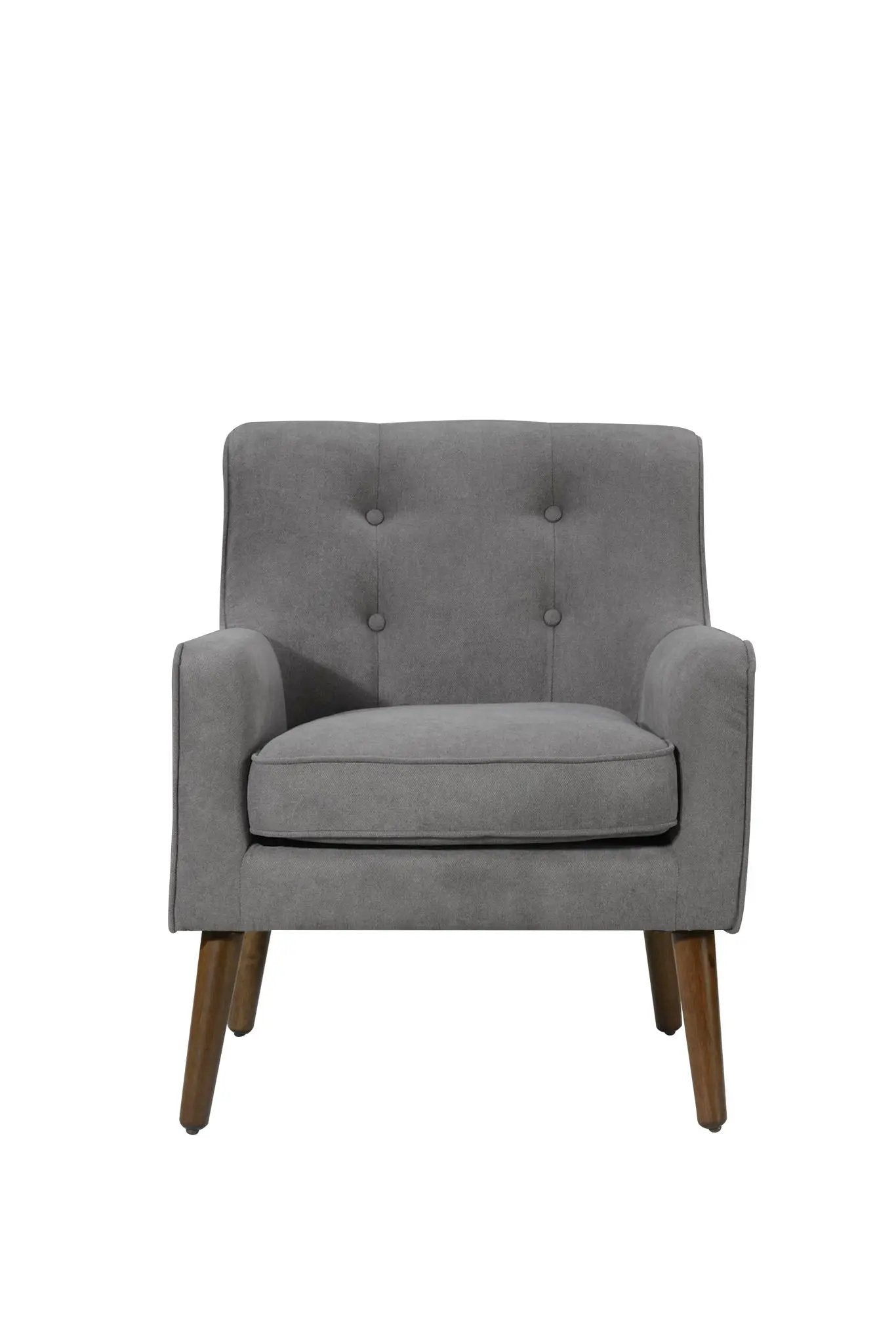 Ryder - Mid Century Modern Woven Fabric Tufted Armchair by Unique Piece Furniture