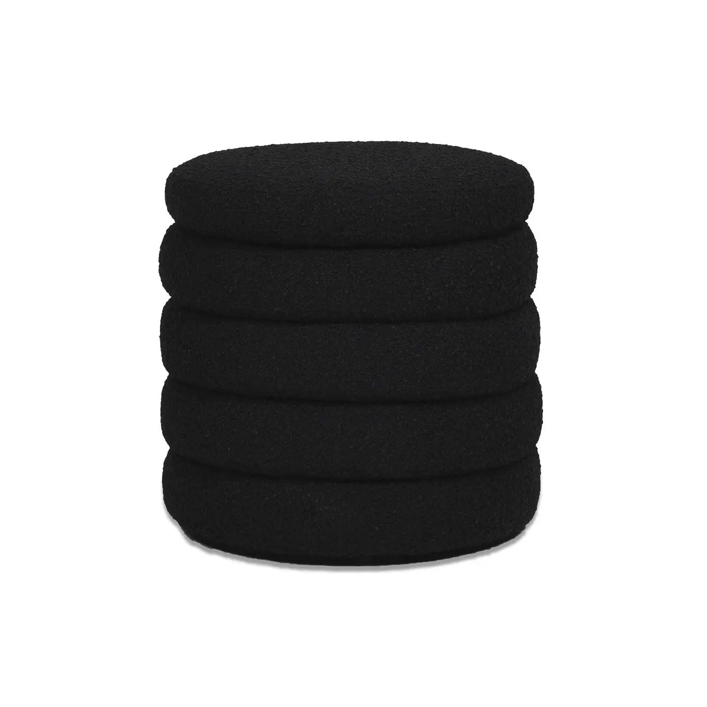 Fuji - Oversized Round Storage Ottoman by HouseOfZazla