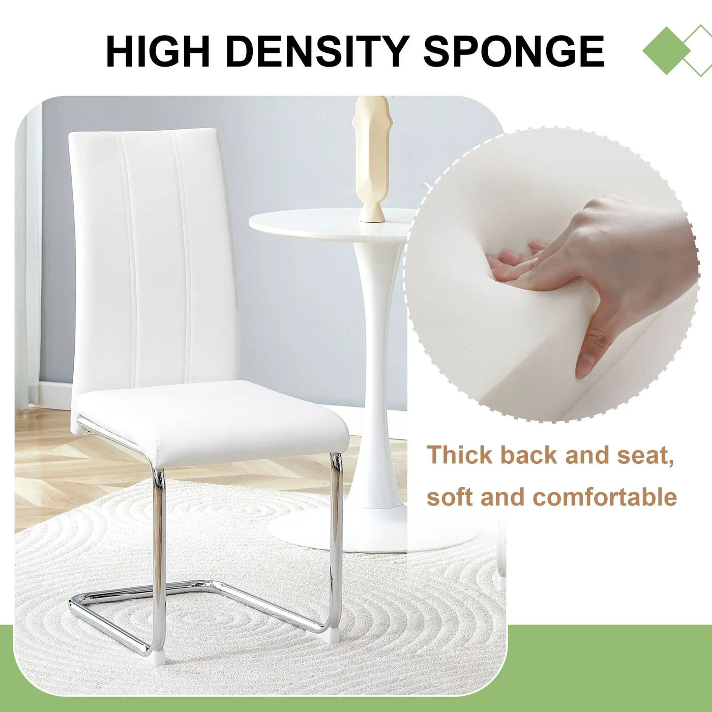 Modern Upholstered Dining Chairs For Dining Room by HouseOfZazla