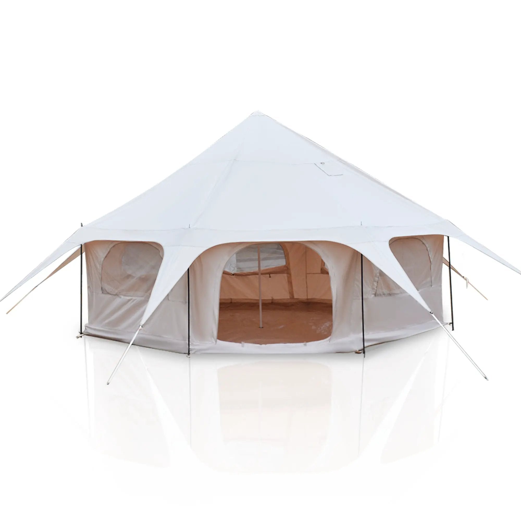 600D Oxford Bell Tent 14.8ft*9.2ft with Stove Jack by HouseOfZazla