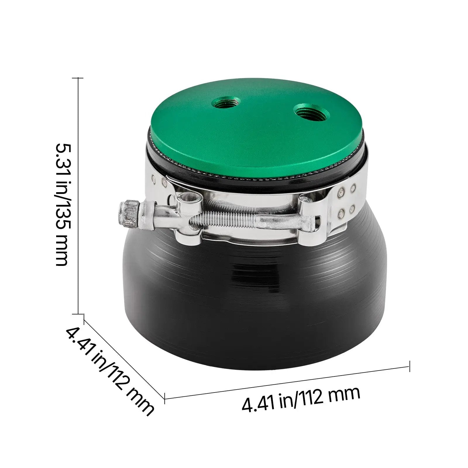 Turbo Boost Leak Tester with Aluminum End Cap and Pressure Gauge by HouseOfZazla