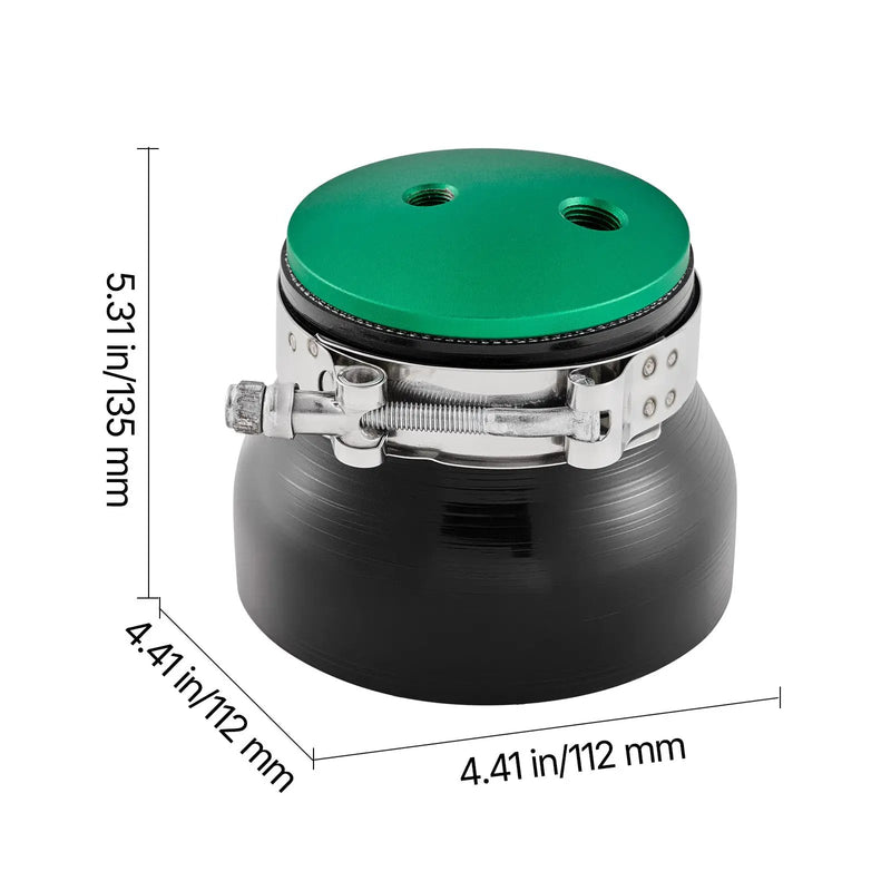 Turbo Boost Leak Tester with Aluminum End Cap and Pressure Gauge by HouseOfZazla