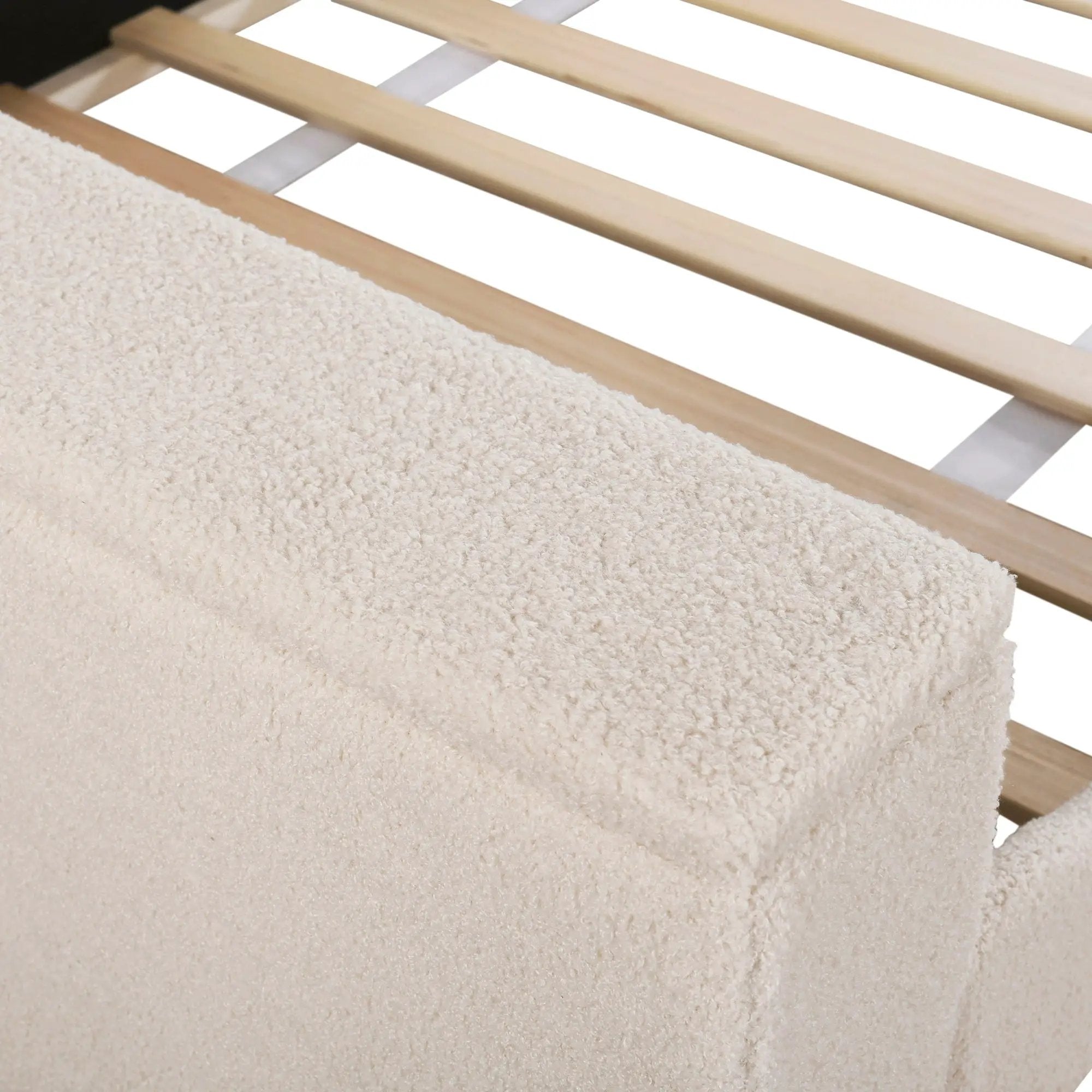 Upholstered Daybed With Storage Armrests, Trundle And Latest Integrated tooth Audio System by HouseOfZazla