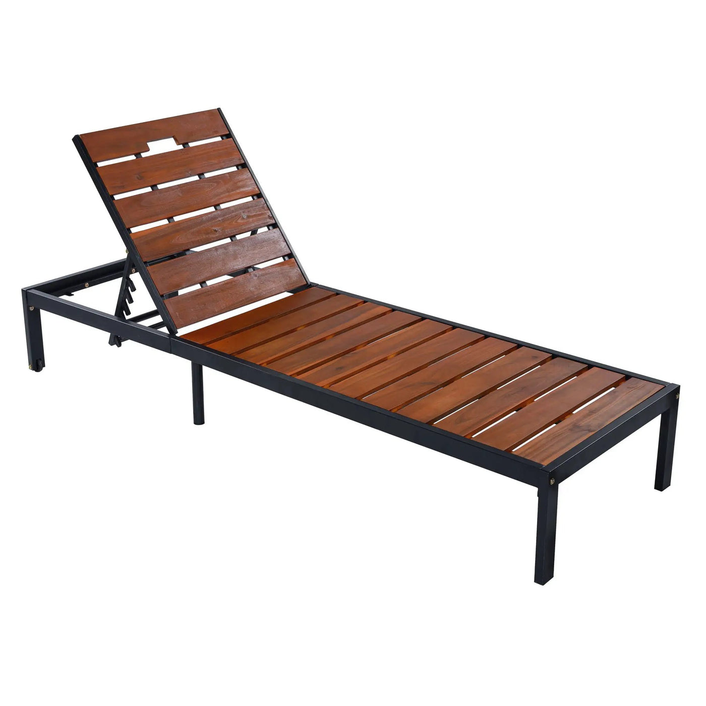 Outdoor Chaise With Adjustable Backrest by HouseOfZazla