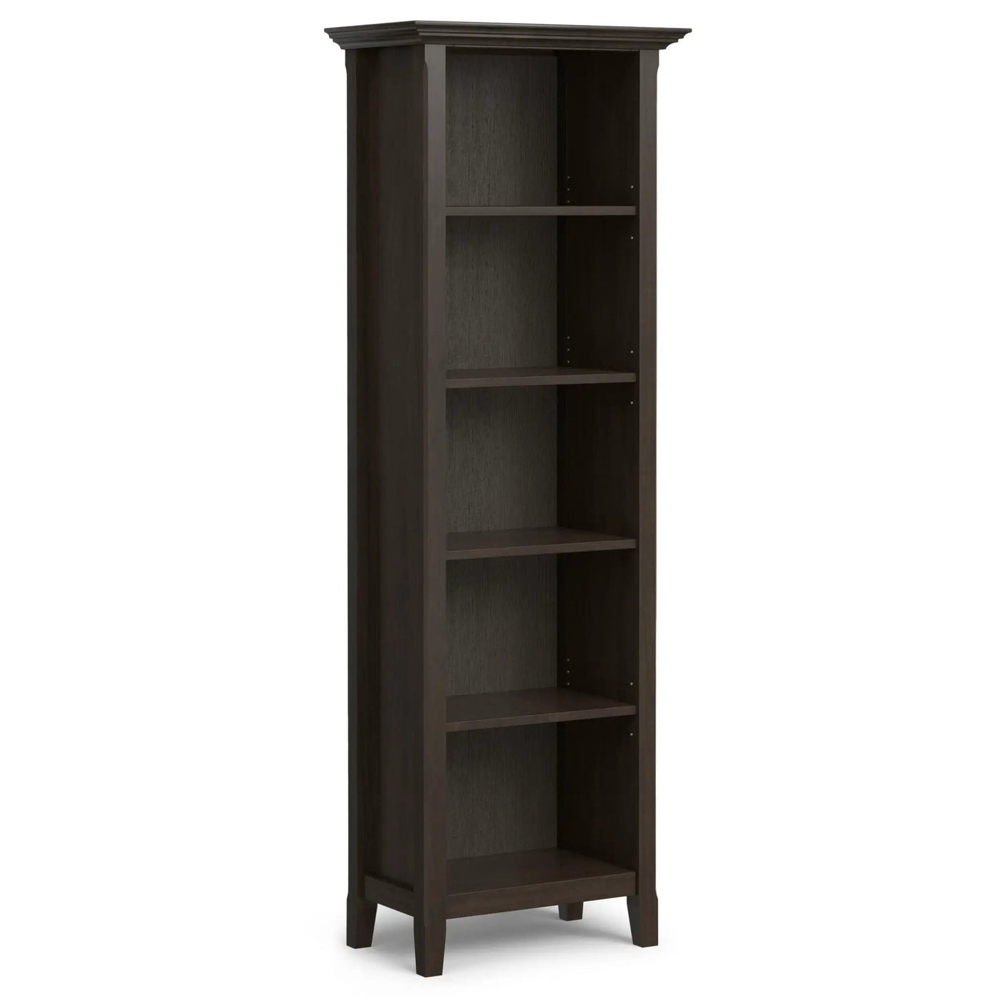 Amherst - 5 Shelf Bookcase, Handcrafted by Unique Piece Furniture