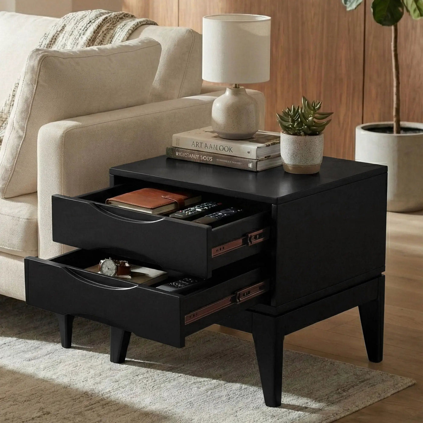 Harper - Handcrafted End Table by HouseOfZazla