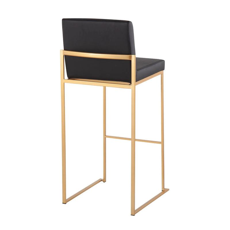 Fuji - Contemporary Design High Back Barstool by Unique Piece Furniture